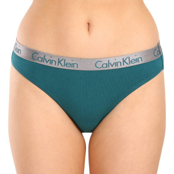 3PACK Damen Slips Calvin Klein mehrfarbig (QD3561E-IIL)