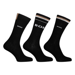 3PACK Socken Hugo Boss lang schwarz (50491198 001)