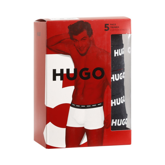 5PACK Herren Klassische Boxershorts HUGO mehrfarbig (50479944 996)