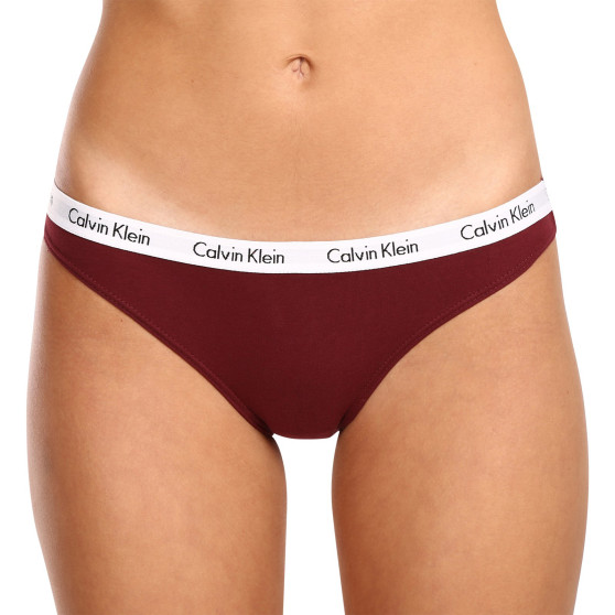 3PACK Damen Slips Calvin Klein mehrfarbig (QD5146E-HVT)