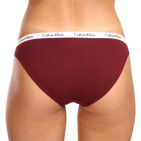 3PACK Damen Slips Calvin Klein mehrfarbig (QD5146E-HVT)