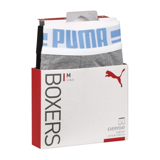 2PACK Herren Klassische Boxershorts Puma mehrfarbig (651003001 033)