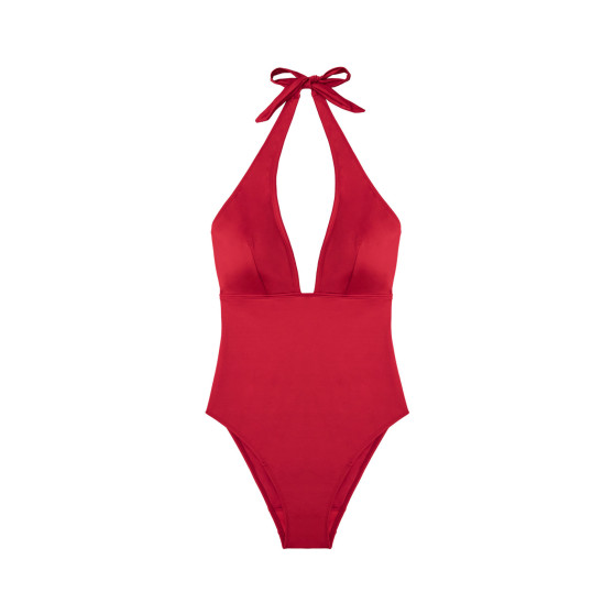 Einteiliger Badeanzug für die Menstruation Dorina Aqua Moon Naja Red (DOR201)