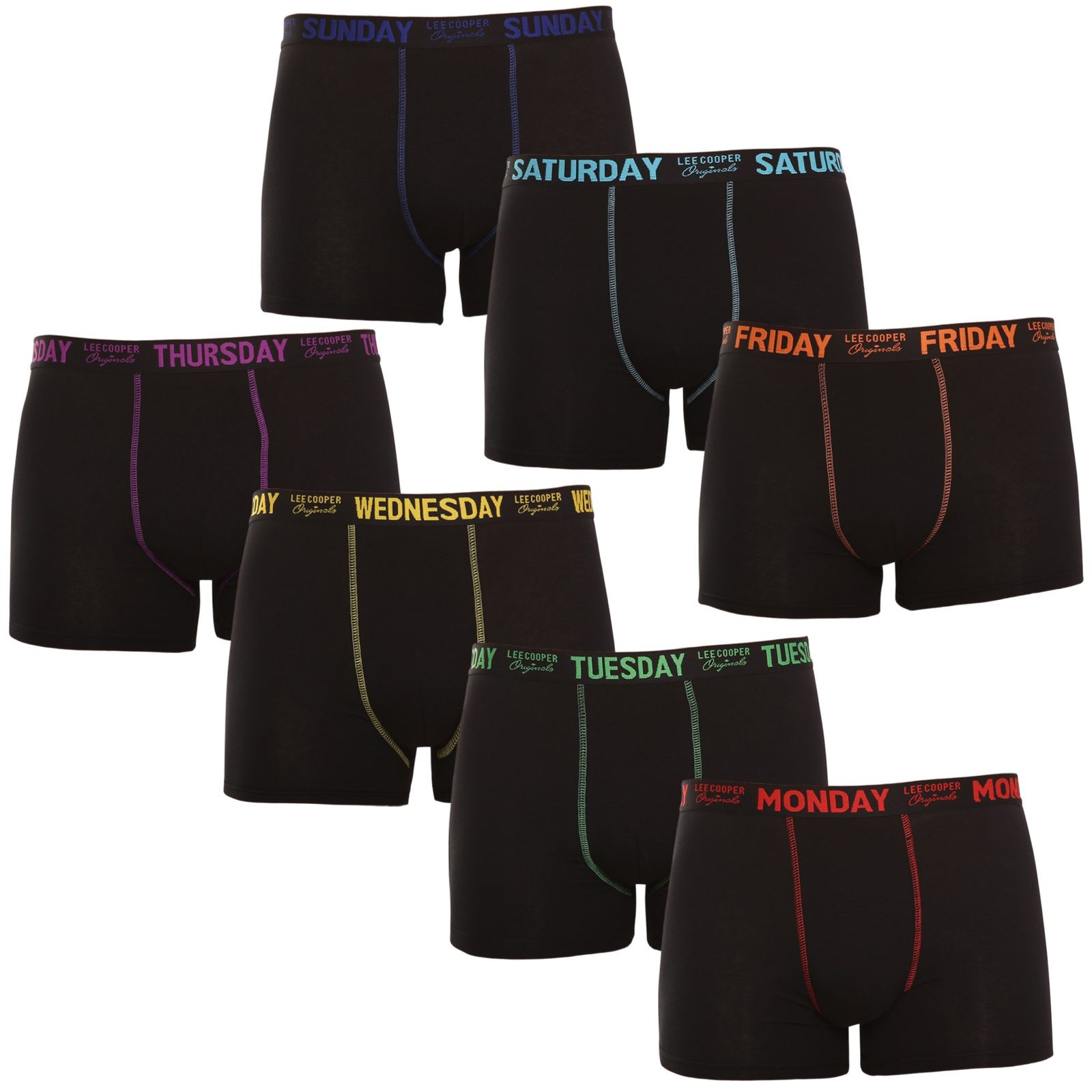 7PACK Herren Klassische Boxershorts Lee Cooper schwarz (LCUBOX7P0110-1769913) L.
Hochwertige Unterwäsche zum günstigen Preis - Lee Cooper Boxershorts
Die Herren-Boxershorts von Lee Cooper überzeugen durch die Qualität der Verarbeitung und das angenehme Material.
Lee Cooper stellt seit über 100 Jahren Qualitätsunterwäsche her.
Herren-Boxershorts und andere Unterwäsche von höchster Qualität finden Sie bei Lee Cooper, einer Marke, die bei Kunden in aller Welt beliebt ist.