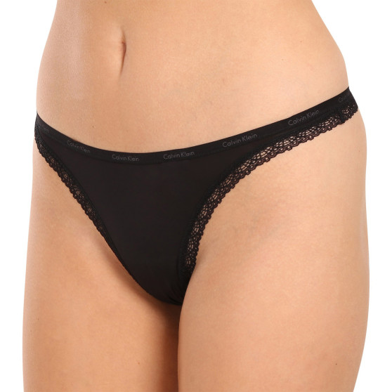 Damen Tangas Calvin Klein schwarz (D3445E-001)