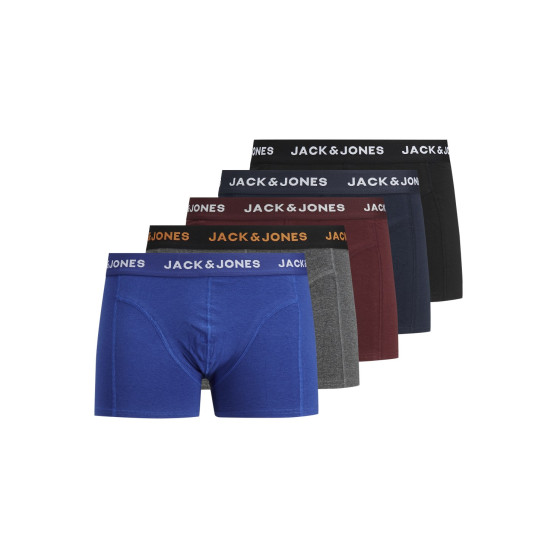 5PACK Herren Klassische Boxershorts Jack and Jones mehrfarbig (12167028)