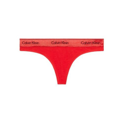 Damen-Tanga Calvin Klein Übergröße rot (QF7450E-XAT)