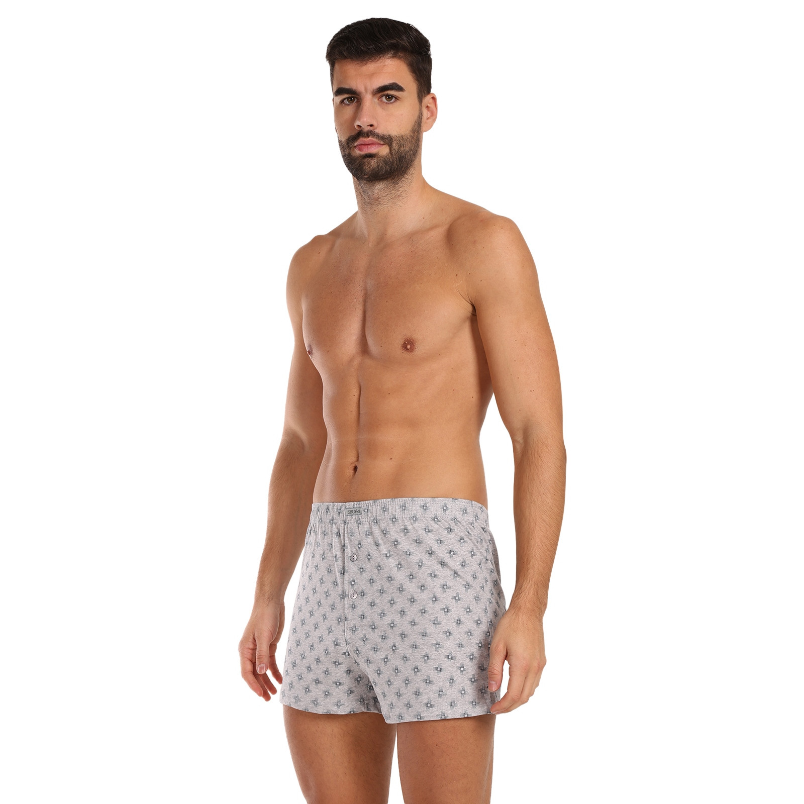 9PACK Herren Boxershorts Andrie mehrfarbig (PS 5762) L.
Männershorts für Komfortliebhaber
Der weite Schnitt der Andrie-Shorts ist besonders bei denjenigen beliebt, die sich nicht gerne einschnüren lassen.
Andrie bietet tschechische Unterwäsche für Männer, die wissen, was sie wollen
Die Herren-Shorts Andrie zeichnen sich durch ihre angenehmen Materialien und die Qualität der Verarbeitung aus.