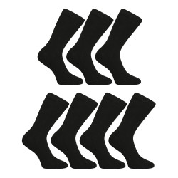 7PACK Socken Nedeto lang schwarz (7NDTP1001)