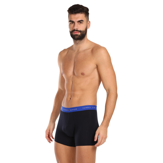 3PACK Herren Klassische Boxershorts Tommy Hilfiger dunkelblau (UM0UM02765 0RW)