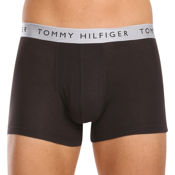 3PACK Herren Klassische Boxershorts Tommy Hilfiger schwarz (UM0UM03028 0UB)