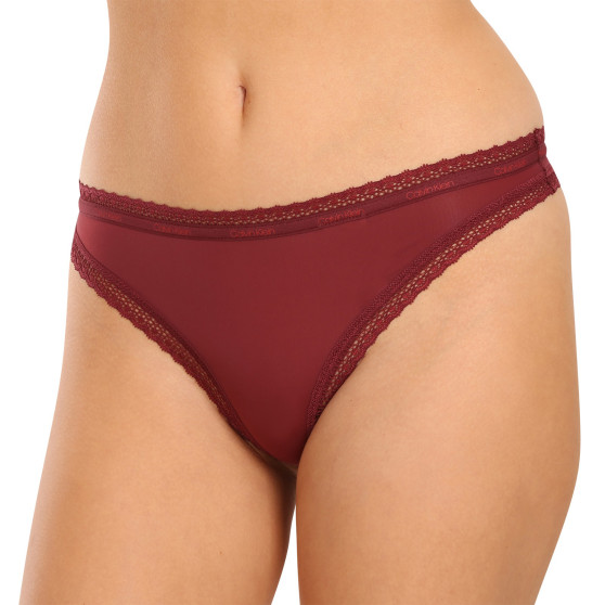 3PACK Damen Tangas Calvin Klein mehrfarbig (QD5151E-I24)