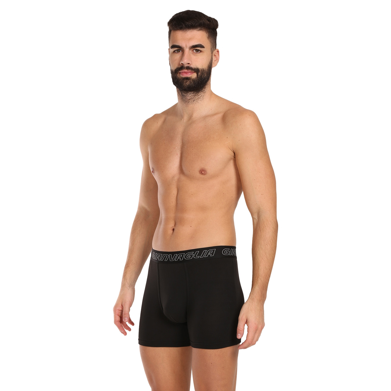 5PACK Herren Klassische Boxershorts Gianvaglia schwarz (GVG-5015) L.
Suchen Sie hochwertige, aber erschwingliche klassische Boxershorts?
          
Gianvaglia Boxershorts werden aus einem angenehmen Material gefertigt, haben einen modernen Schnitt, der perfekt für tagtägliches Tragen geeignet ist.