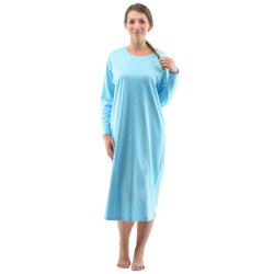 Damen Nachthemd Gina blau (19131-LZMMZM)