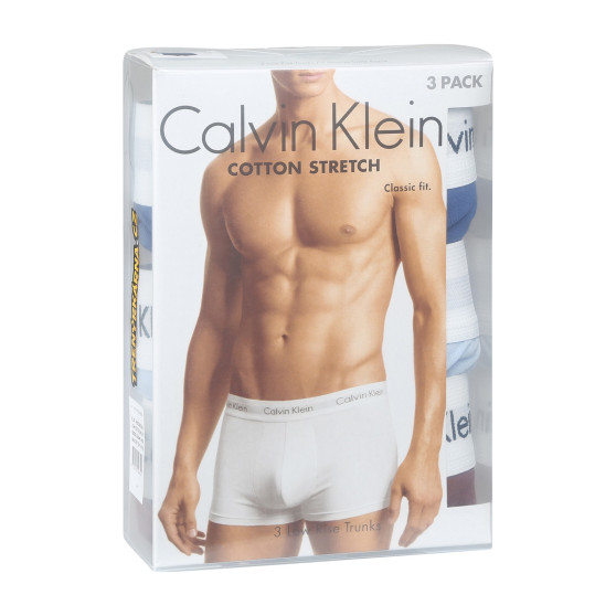3PACK Herren Klassische Boxershorts Calvin Klein mehrfarbig (U2664G-H59)