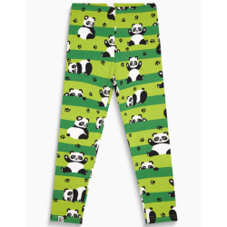 Fröhliche Kinderleggings Dedoles Pandas und Gürtel (D-K-AW-LG-C-C-249)