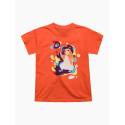 Fröhliches Kinder-T-Shirt Dedoles Tanzender Hamster orange (D-K-AP-TSH-C-C-1674)