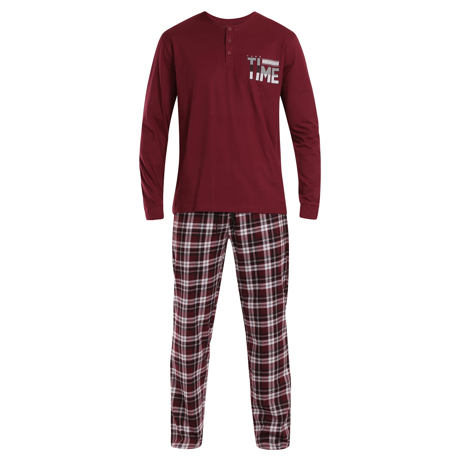 Herren Schlafanzug Nedeto mehrfarbig (NP009) 4XL.
Herren-Pyjamas in Premium-Qualität
Wenn Sie davon überzeugt sind, dass Männerpyjamas in den Kleiderschrank Ihres Großvaters gehören, werden wir Sie hier vom Gegenteil überzeugen.
Außerdem ist der Nedeto Herrenschlafanzug auch in der Größe 5XL erhältlich, so dass auch sehr große Männer in den Genuss der hochwertigen Qualität kommen.
Nedeto-Dessous werden Liebhaber des stilvollen Minimalismus begeistern
Nedeto Unterwäsche gehört zu unseren Eigenmarken.