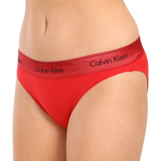 Damen Slips Calvin Klein rot (QF7451E-XAT)