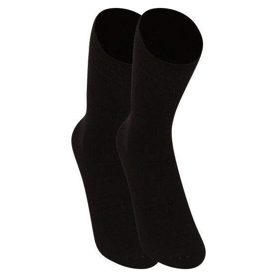 7,5PACK Socken Nedeto hoch bambus schwarz (75NP001)