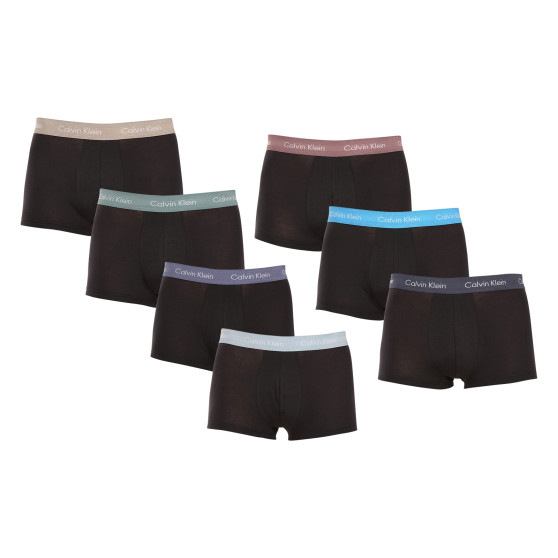 7PACK Herren Klassische Boxershorts Calvin Klein schwarz (NB3887A-MEW)