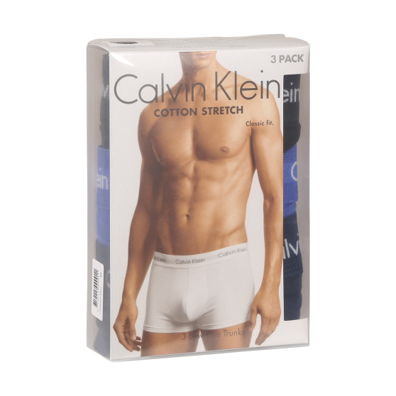 3PACK Herren Klassische Boxershorts Calvin Klein mehrfarbig (U2664G-4KU)