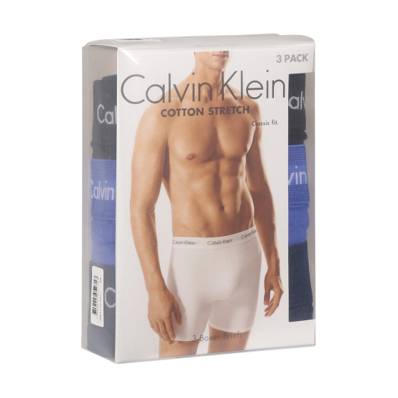 3PACK Herren Klassische Boxershorts Calvin Klein mehrfarbig (NB1770A-4KU)