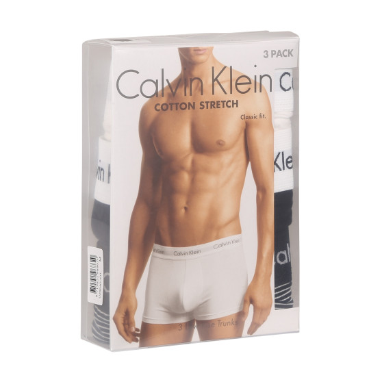 3PACK Herren Klassische Boxershorts Calvin Klein mehrfarbig (U2664G-IOT)