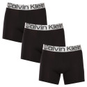 3PACK Herren Klassische Boxershorts Calvin Klein schwarz (NB3131A-7V1)
