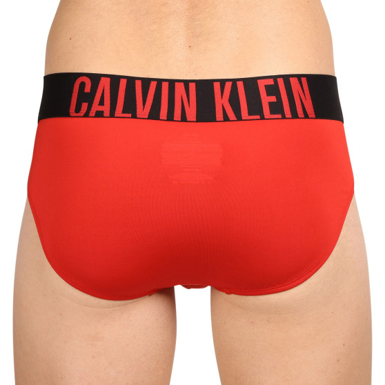 3PACK Herren Slips Calvin Klein mehrfarbig (NB3610A-LXO)