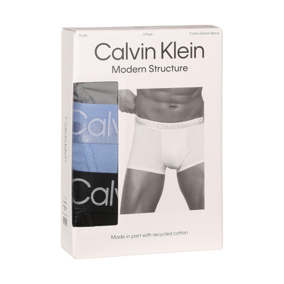 3PACK Herren Klassische Boxershorts Calvin Klein mehrfarbig (NB2970A-MCA)