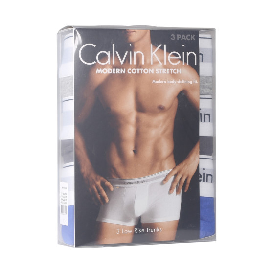 3PACK Herren Klassische Boxershorts Calvin Klein mehrfarbig (NB1085A-M9I)