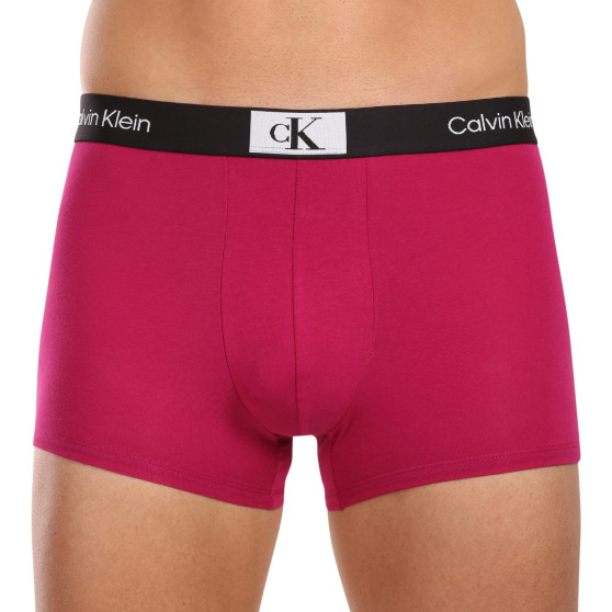 3PACK Herren Klassische Boxershorts Calvin Klein mehrfarbig (NB3528E-MRS)