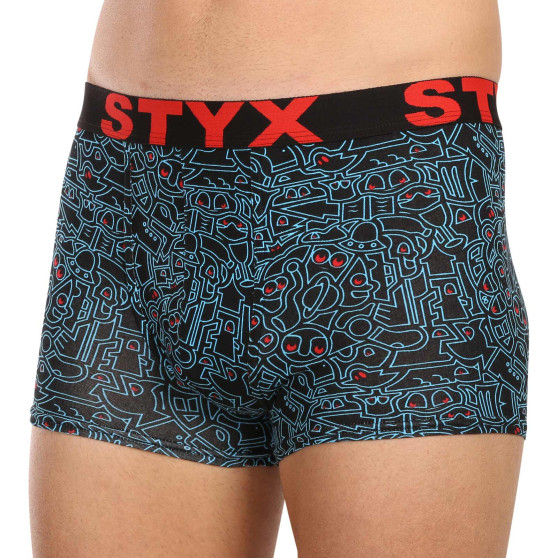 6PACK Herren Klassische Boxershorts Styx art sportlicher Gummizug mehrfarbig (6G12697124/2)