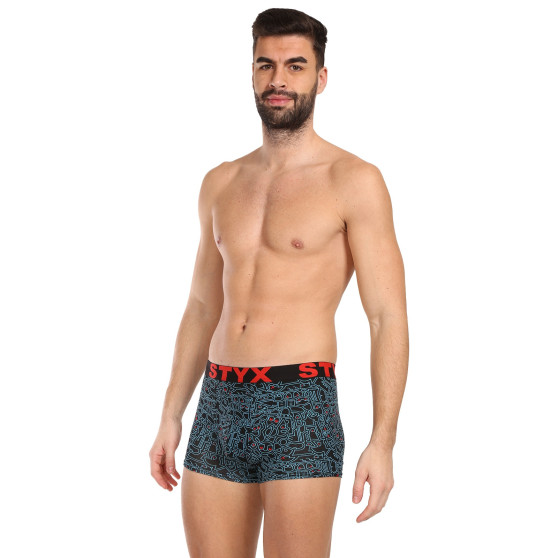 6PACK Herren Klassische Boxershorts Styx art sportlicher Gummizug mehrfarbig (6G12697124/2)