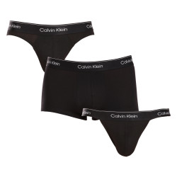 3PACK Herrenunterwäsche Calvin Klein mix schwarz (NB3877A-UB1)