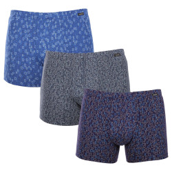 3PACK Herren Klassische Boxershorts Andrie mehrfarbig (PS 5633)