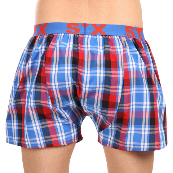 Herren Boxershorts Styx sportlicher Gummizug mehrfarbig (B1037)