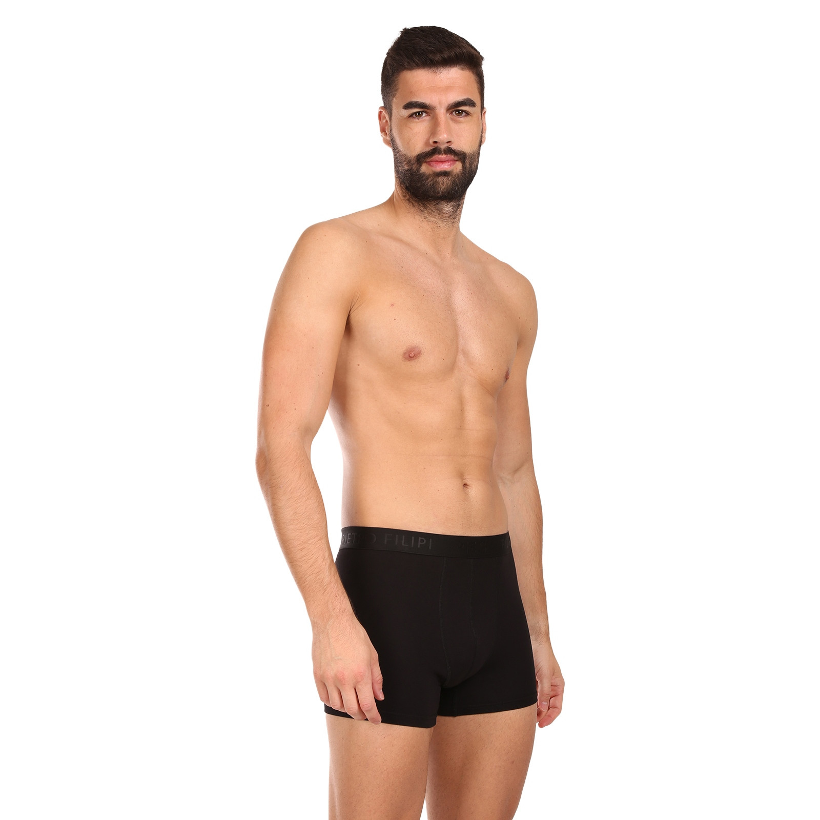 5PACK Herren Klassische Boxershorts Pietro Filipi schwarz (5BCL001) M.
Pietro Filipi Boxershorts für maximalen Komfort
Diese Boxershorts sind aus superweichem Material gefertigt, damit Sie sich den ganzen Tag lang wohlfühlen.
Pietro Filipi Unterwäsche für alle stilvollen Männer
Die Marke Pietro Filipi hat eine lange Tradition auf dem tschechischen Markt.