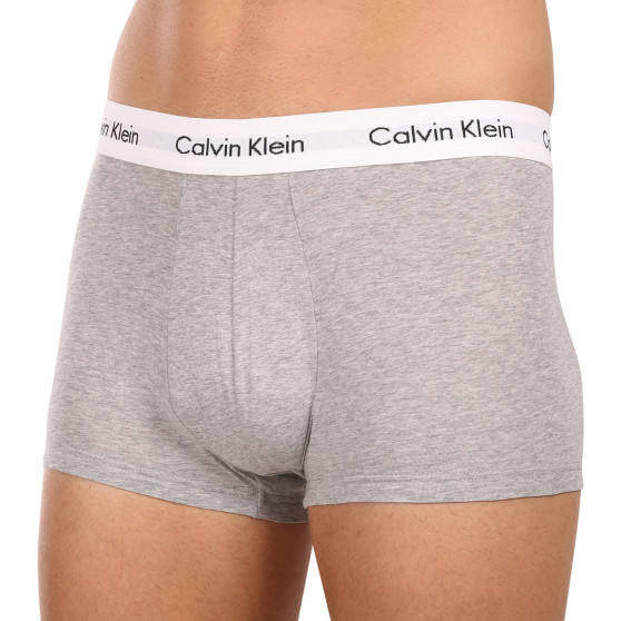 3PACK Herren Klassische Boxershorts Calvin Klein grau (U2664G-KS0)