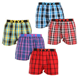 5PACK Herren Boxershorts Styx sportlicher Gummizug mehrfarbig (5B103135)