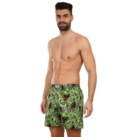 3PACK Schlafshorts für Männer Styx mehrfarbig (3DTP13119)