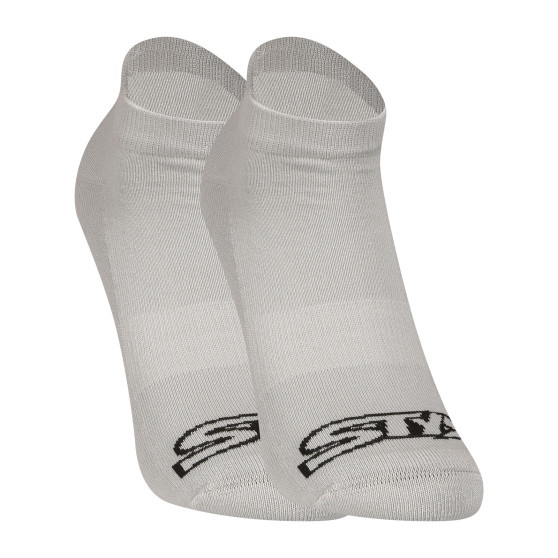 Socken Styx kurz grau mit schwarzem Logo (HN1062)