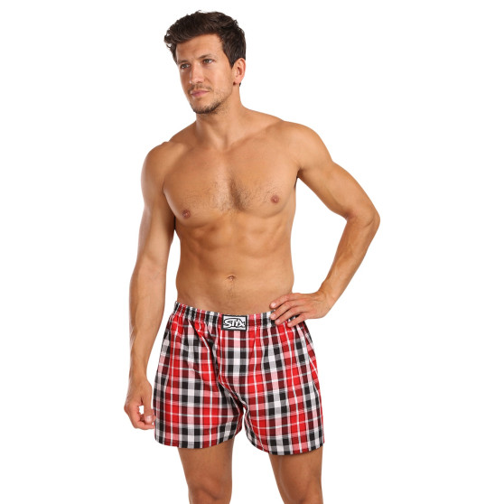 Herren Boxershorts Styx klassischer Gummizug mehrfarbig (A1035)