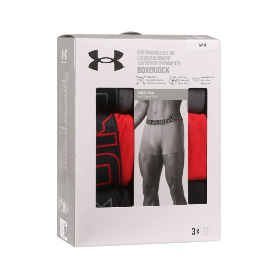 3PACK Herren Klassische Boxershorts Under Armour mehrfarbig (1383891 025)