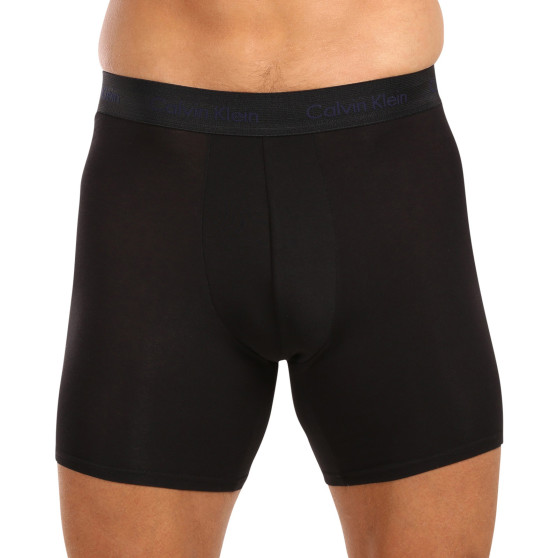 3PACK Herren Klassische Boxershorts Calvin Klein schwarz (NB1770A-MXT)