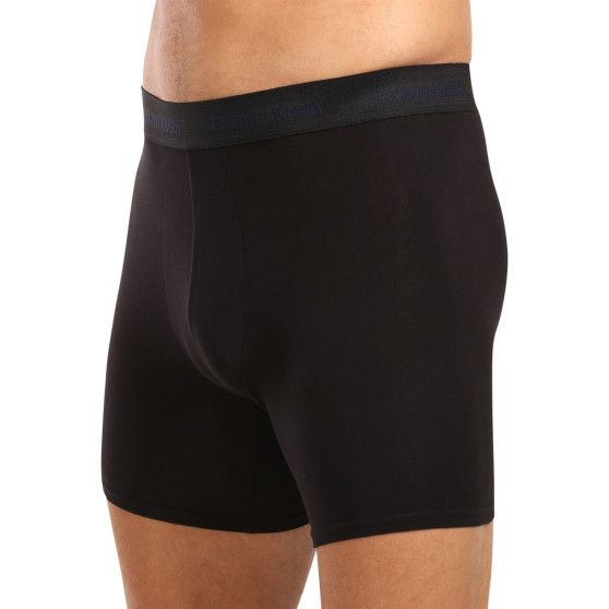 3PACK Herren Klassische Boxershorts Calvin Klein schwarz (NB1770A-MXT)