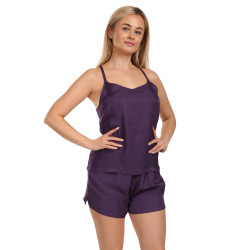 Damen-Schlafanzug Calvin Klein lila (QS7153E-LL8)