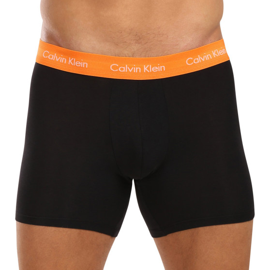 5PACK Herren Klassische Boxershorts Calvin Klein schwarz (NB3917A-NL5)