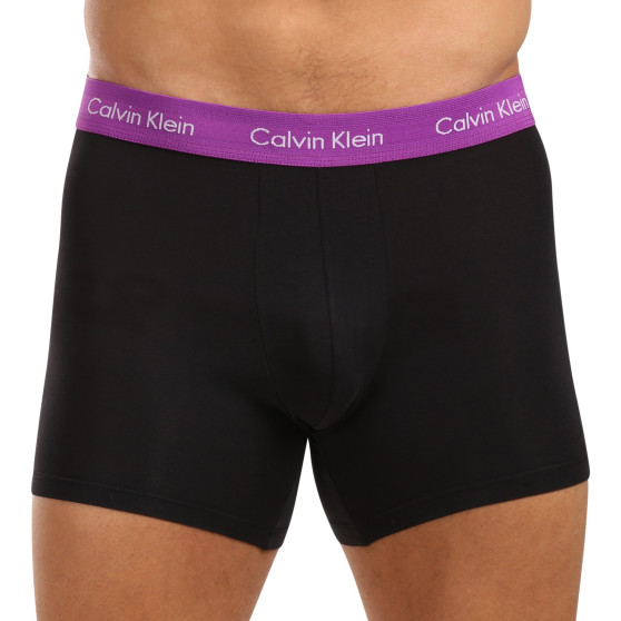 5PACK Herren Klassische Boxershorts Calvin Klein schwarz (NB3917A-NL5)